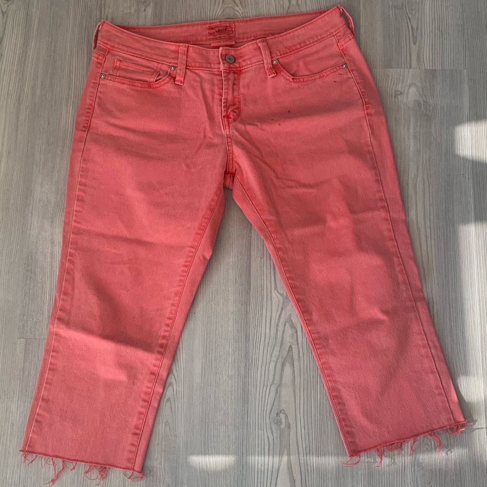 Levi’s 545 Skinny Leg Capri Jeans